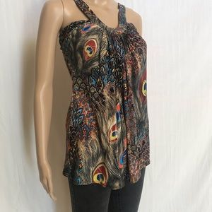 Linda Segal silky gorgeous top